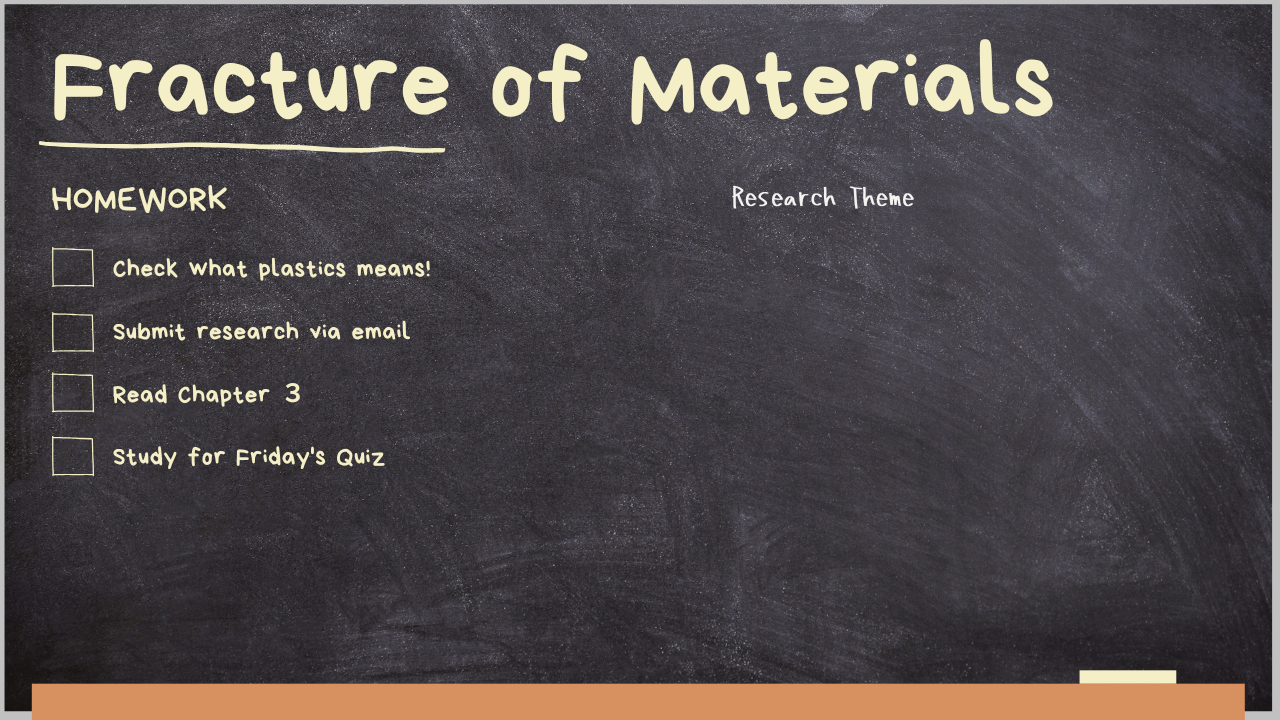 破壊についての基礎